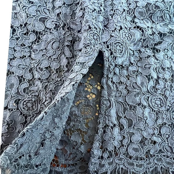 REVOLVE Bardot Solange Lace Dress in French Navy NWOT - Picture 7 of 15